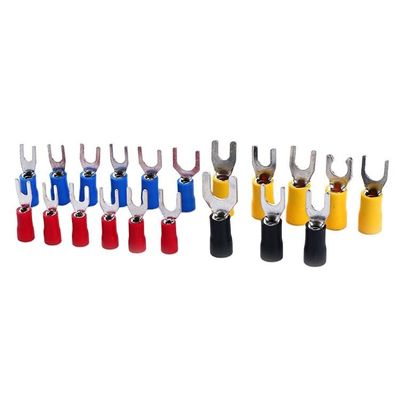 Überziehen Quetschwerkzeugs 14-12 A.W.G Tin Insulated Spade Terminal Connectors