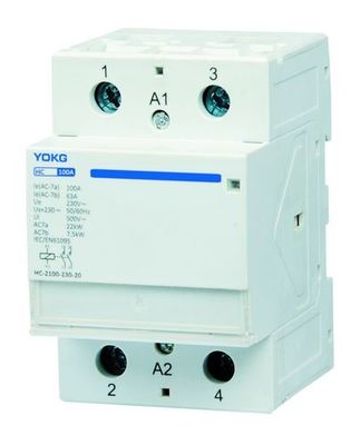 4KV Nennimpuls Widerstand Spannung Wechselstromkontakter für Niederspannungsmaschinen