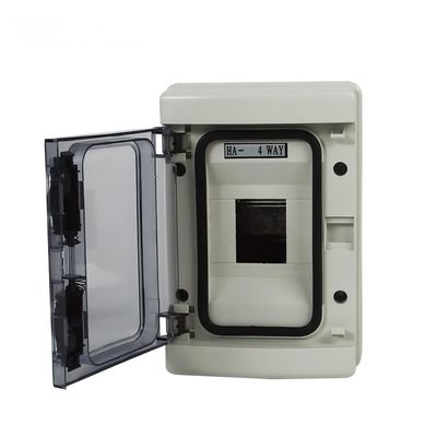 ABS-Plastik-Vierwege-Kreuzungskasse HA4 IP65 Außen-Elektrische Gehäuse Wasserdichte Box
