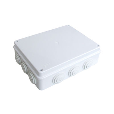 Weiße ABS elektrische wasserdichte Einschließung 85*85*50mm Kasten-IP65
