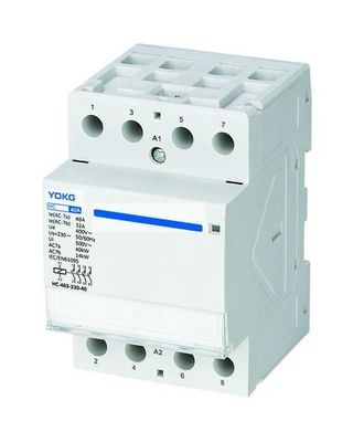 1NO+1NC modularer Cotactor elektrischer Schalter des Wechselstrom-Haushalts-Kontaktgeber-2NO 40A
