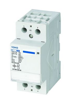 1NO+1NC modularer Cotactor elektrischer Schalter des Wechselstrom-Haushalts-Kontaktgeber-2NO 40A
