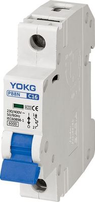 40 Leistungsschalter IEC60898-1 230V 400V 50Hz 60Hz Amperes 2 Pole MCB